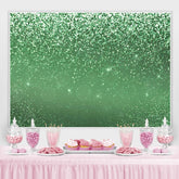 Grün blinken Chips Bokeh Foto Studio Stütze Hintergrund